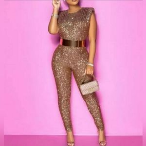 Sequin jumpsuit